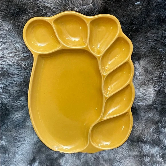 Vintage Set of 4 fondue plates - Picture 7 of 16